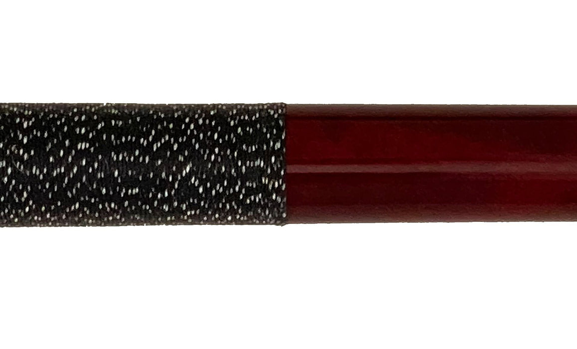 Schmelke SP06 Wine Stain 2 Piece Cue w/Linen Wrap & Maple Shaft - image 5