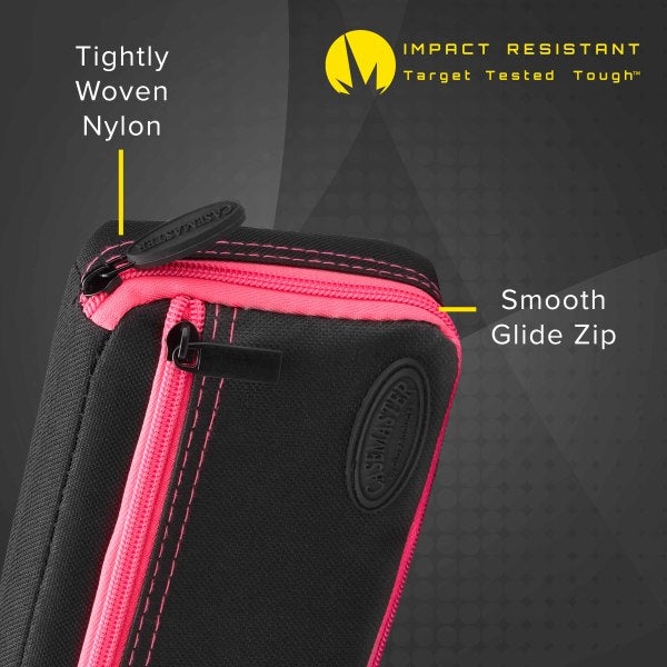 Casemaster Plazma Dart Case Black with Pink Trim - view 4