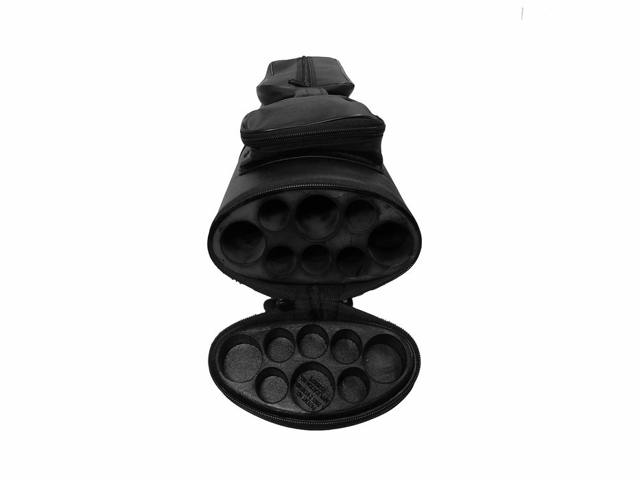 Schmelke T220 3 Butt/5 Shaft Black Pool Cue Case - image 2