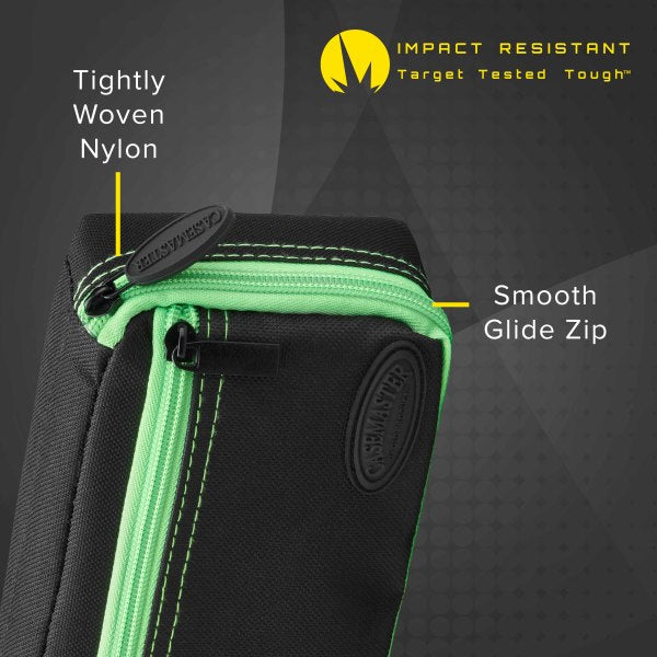 Casemaster Plazma Dart Case Black with Green Trim - view 4