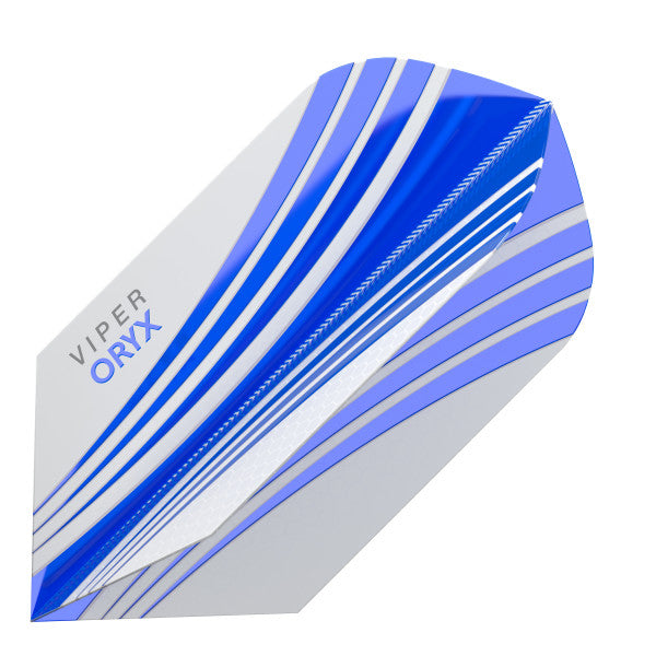 Viper V-100 Flights Oryx Slim Dark Blue/White Dart Flights