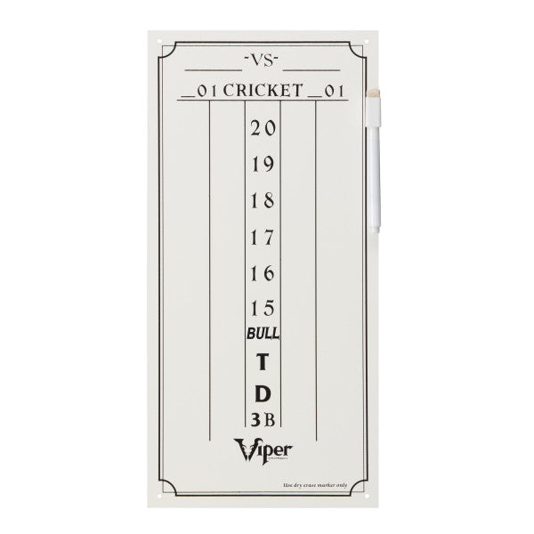 Viper Small Cricket Dry Erase Scoreboard
