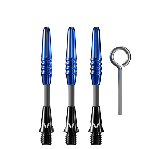 Viper Carbon Fiber Dart Shafts | Short | Blue