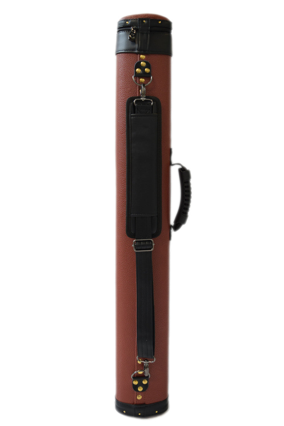 Delta 2x2 Oval Case Brown with Brass Studs - view 3