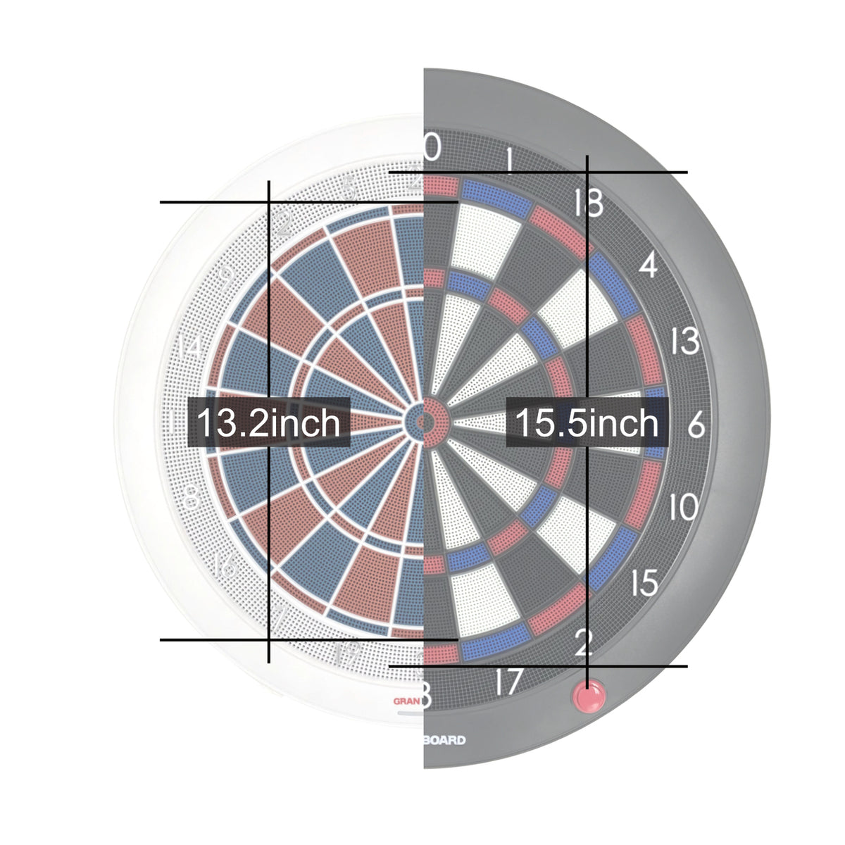 Horizon Darts Gran Board 132 dartboard - view 3