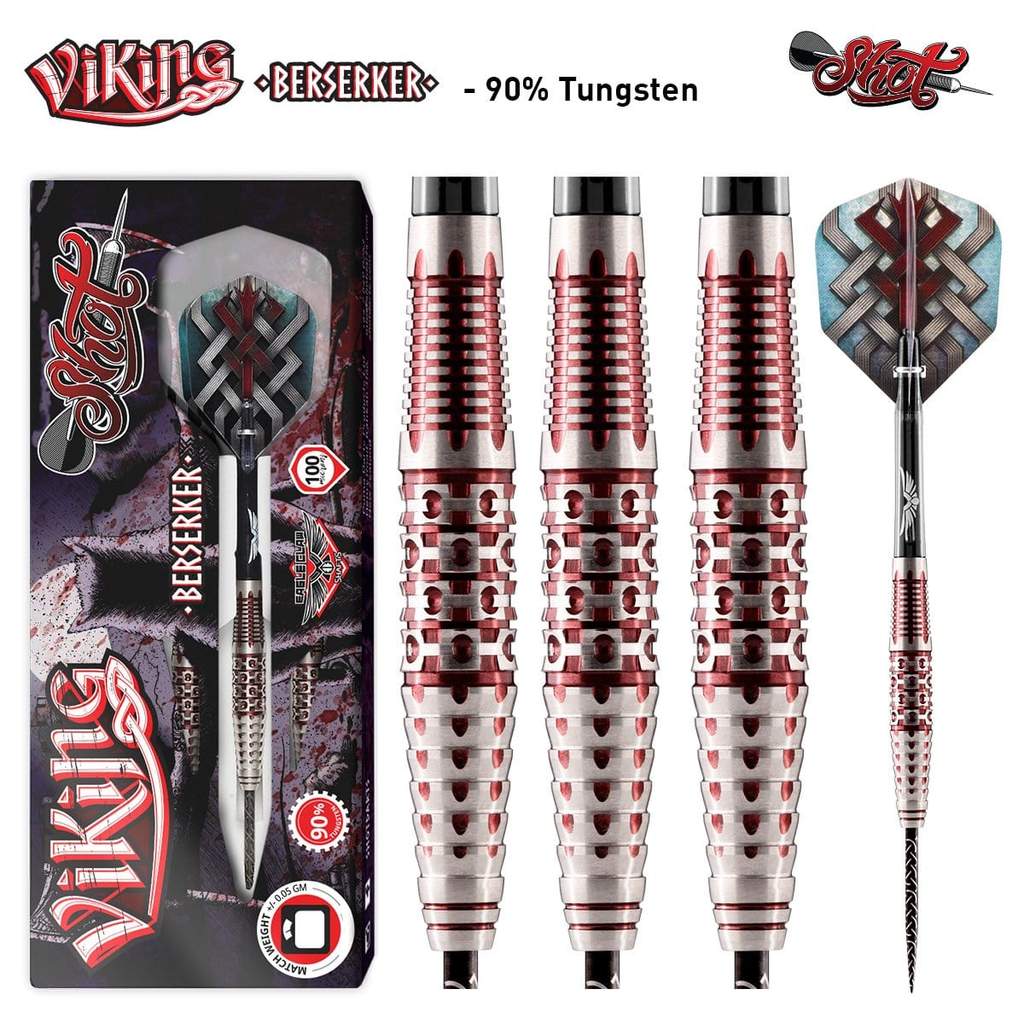 Viking Berserker Steel Tip Dart SET-90% Tungsten