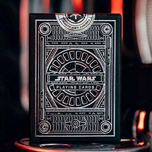 Theory 11 Star Wars Playing Cards Silver Edition - Dark Side (Black)
