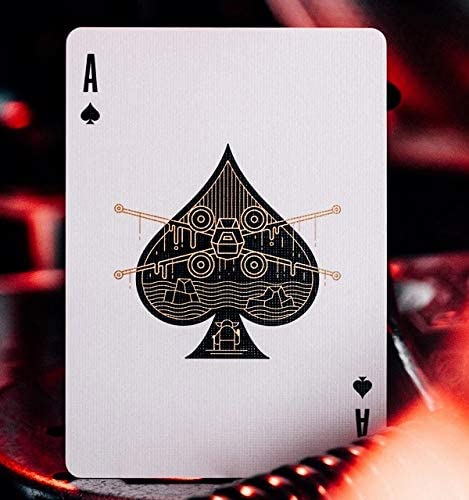 Theory 11 Star Wars Playing Cards Silver Edition - Dark Side (Black)