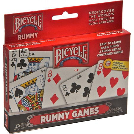 Bicycle Rummy 2-Pack Playing Cards