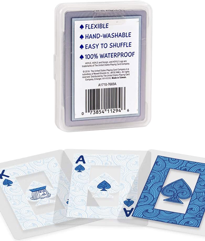 Hoyle Waterproof Clear Playing Cards - view 2