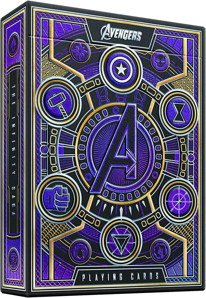 THEORY 11 Avengers Playing Cards -Purple