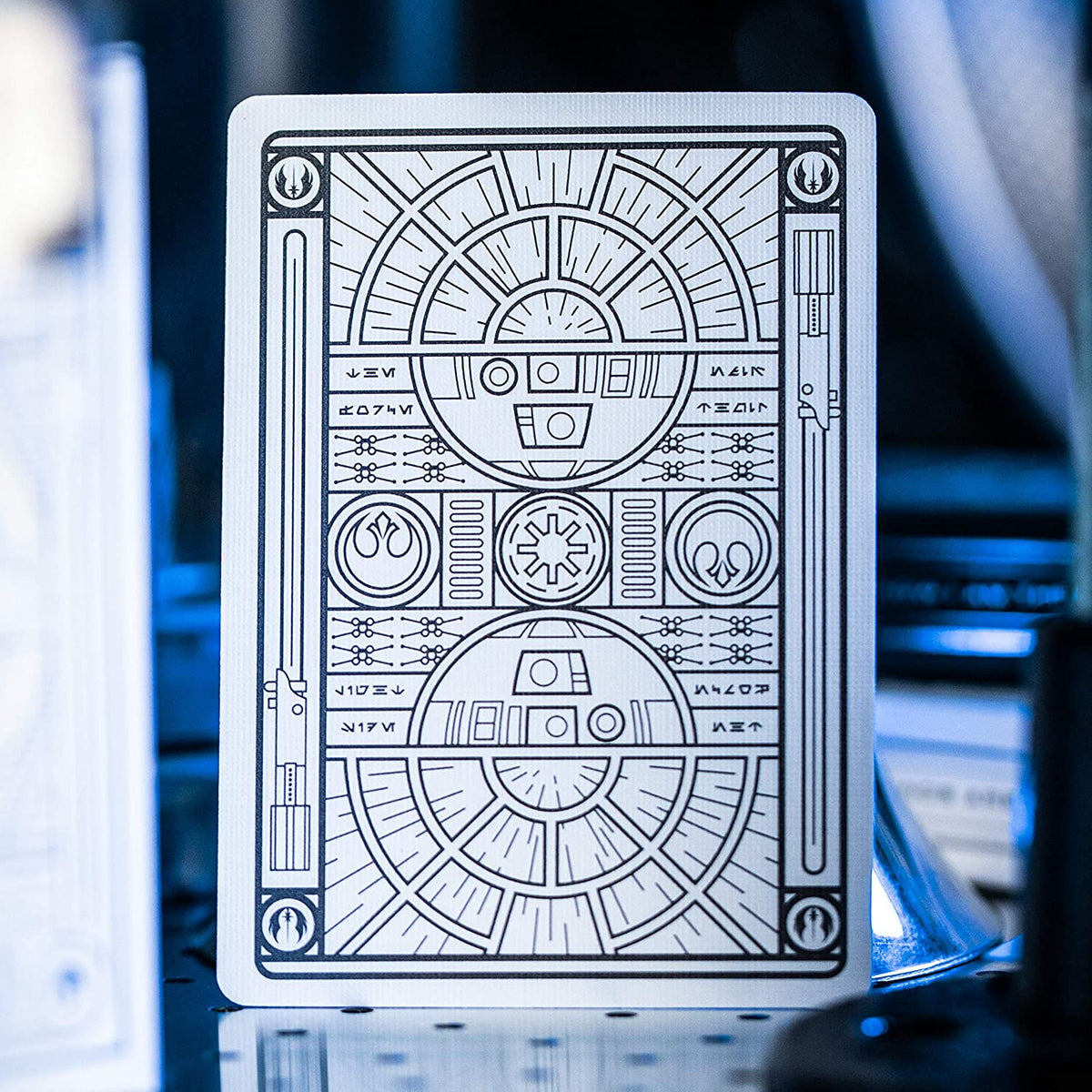 Theory 11 Star Wars Playing Cards Silver Edition - Light Side (White)