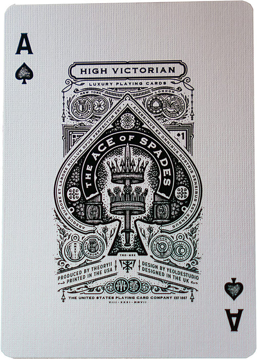 Cartas High Victorian Caja Dorada Theory11 Finish Casino 808