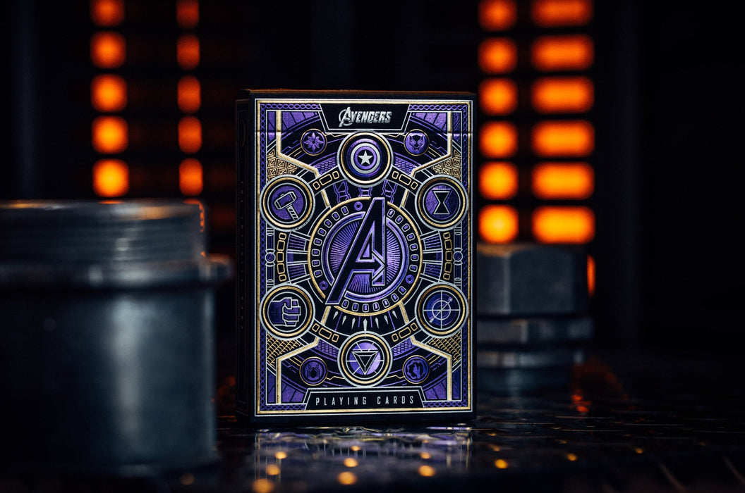 THEORY 11 Avengers Playing Cards -Purple