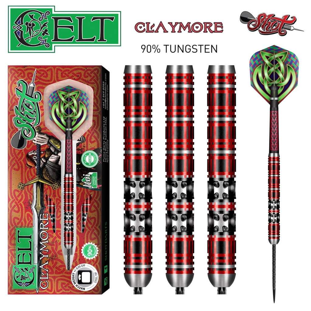 Celt Claymore Steel Tip Dart SET-90% Tungsten Barrels