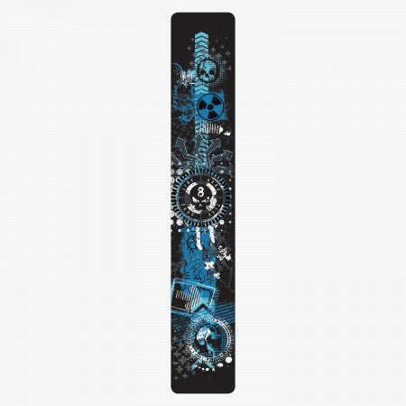 Players D-GFB Pool Cue Anarchy Blue/Black
