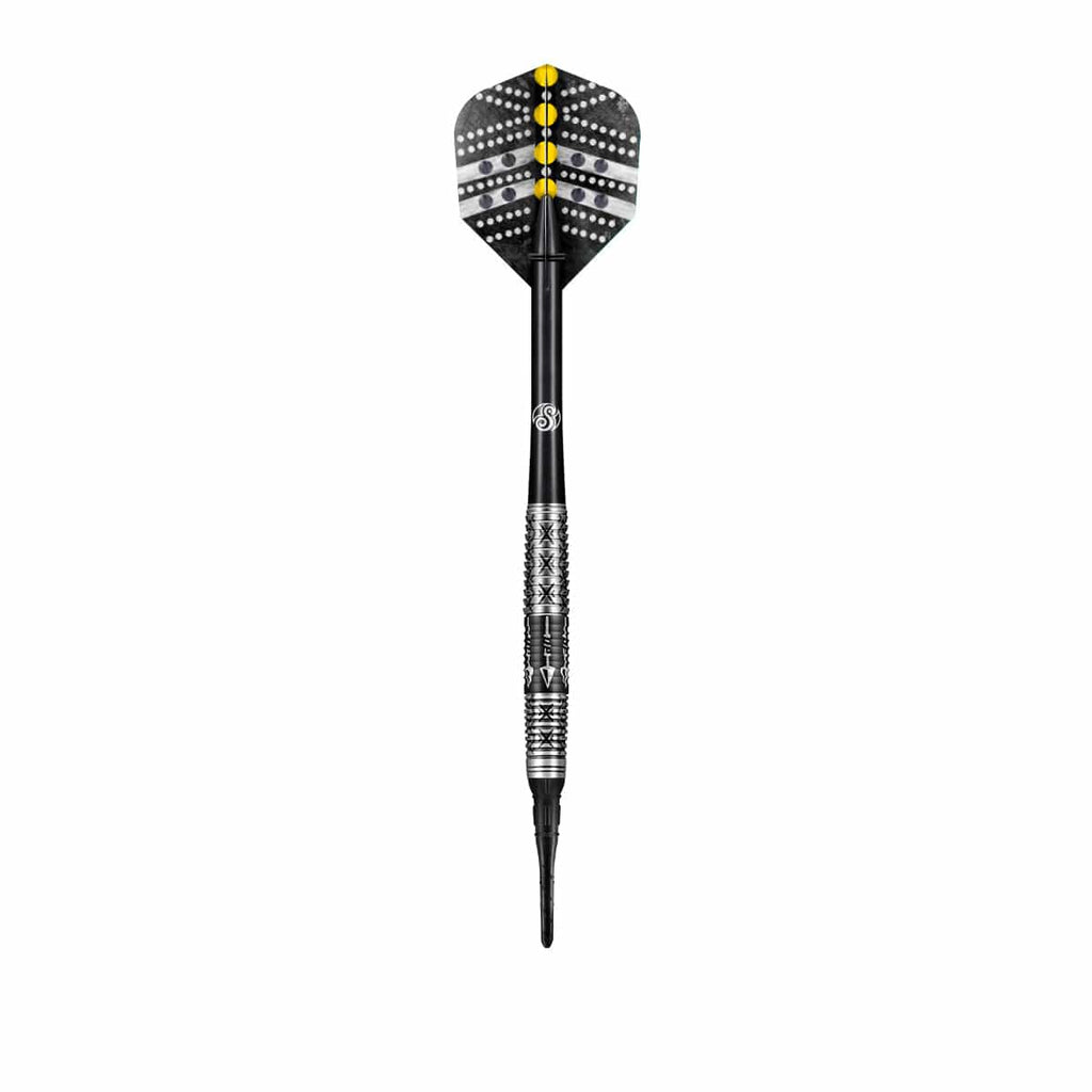 Devon Petersen Wisdom Soft Tip Dart Set - 80% Tungsten Barrels darts - view 3
