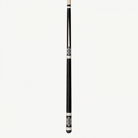 Players G-3398 Pool Cue Black/White/Silver
