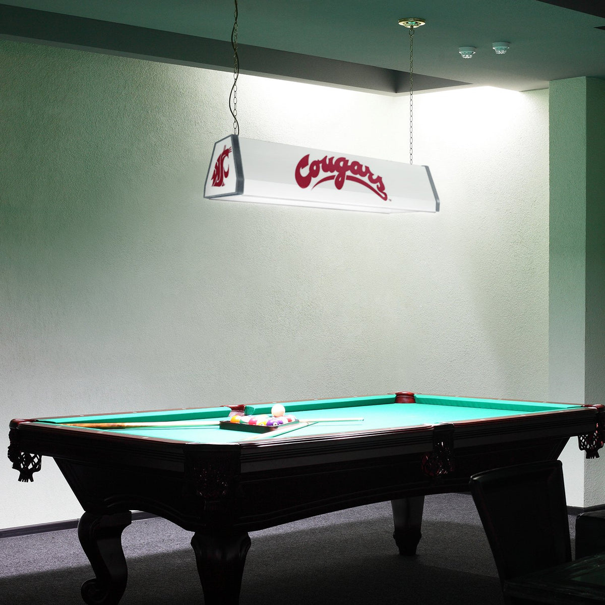 Washington State Cougars: Standard Pool Table Light - view 6