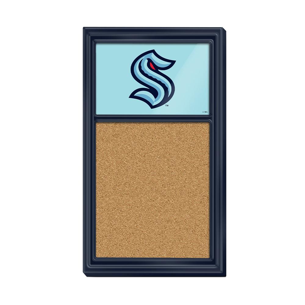 Seattle Kraken: Cork Note Board