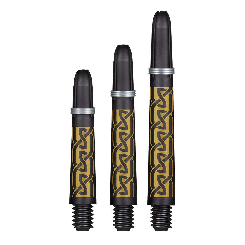 Shot Koi Carbon Dart Shaft-Helioknot Gold