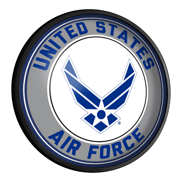 US Air Force: Round Slimline Lighted Wall Sign