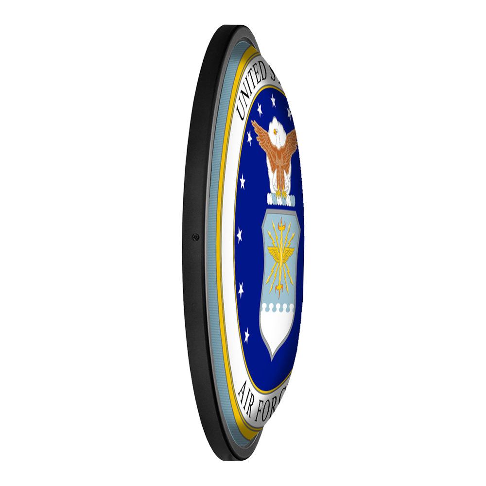 US Air Force: Seal - Round Slimline Lighted Wall Sign - view 3