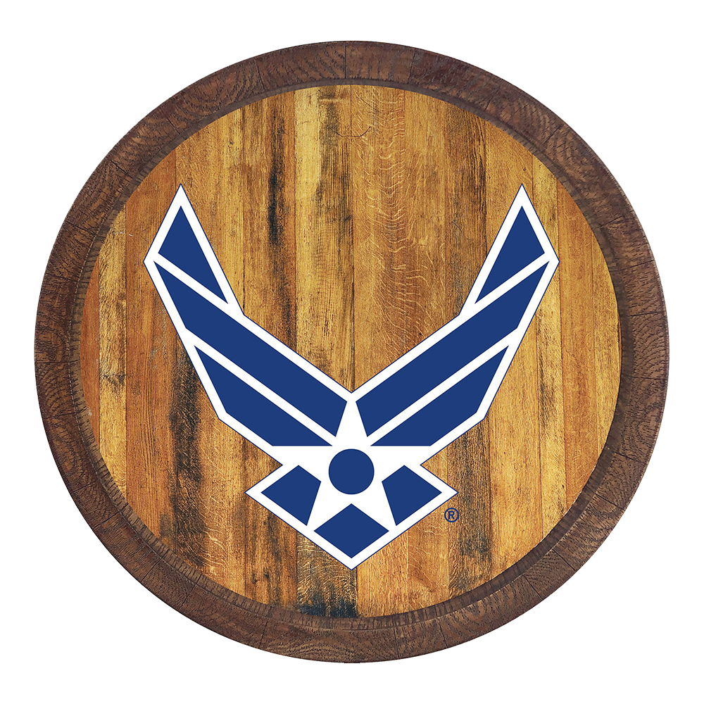 US Air Force: Faux Barrel Wall Sign