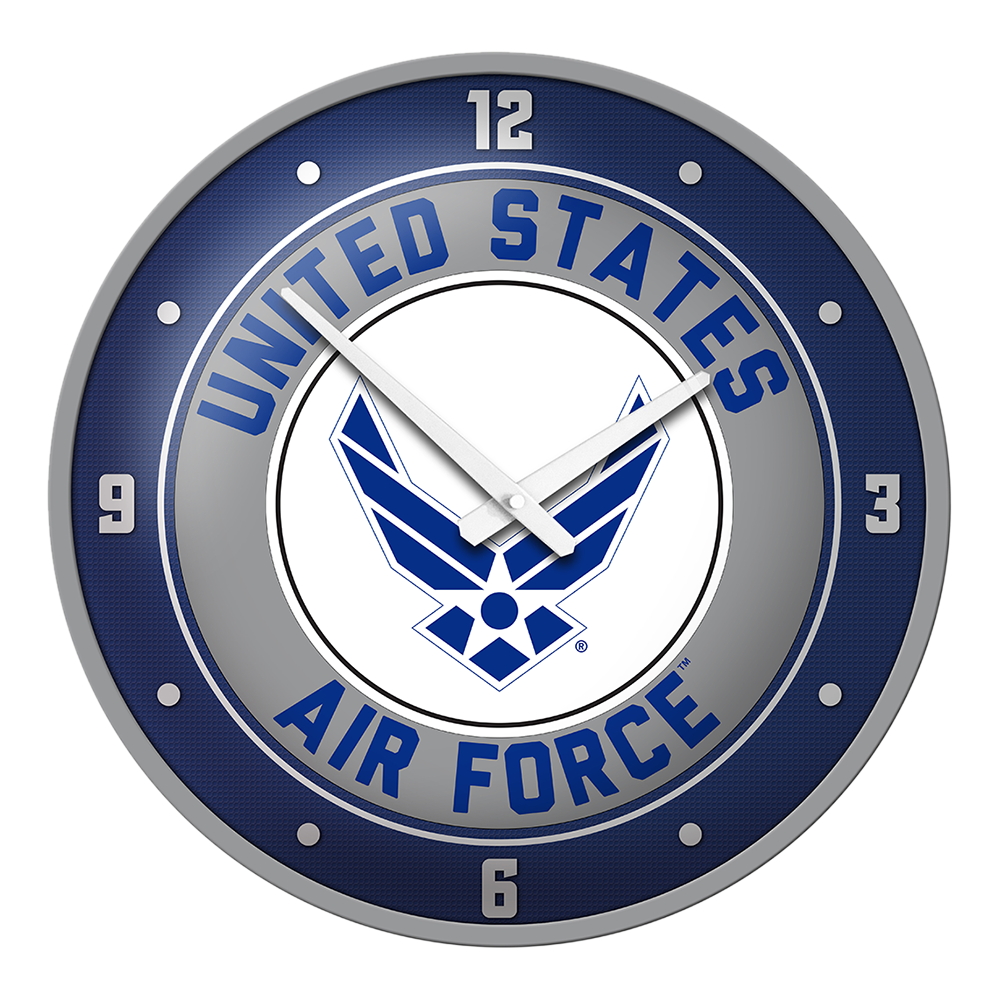 US Air Force: Modern Disc Wall Clock
