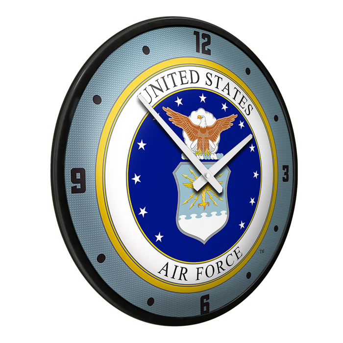 US Air Force: Seal - Modern Disc Wall Clock