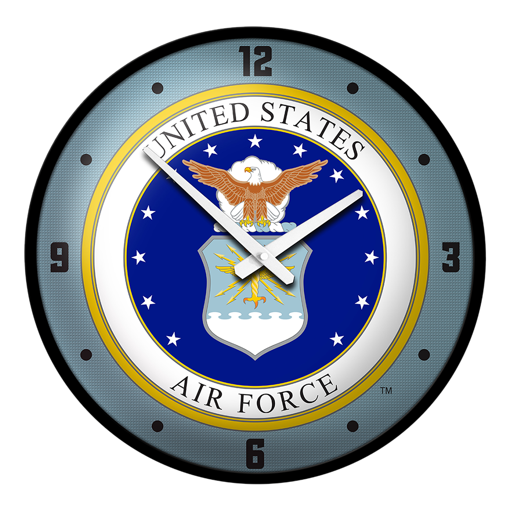 US Air Force: Seal - Modern Disc Wall Clock