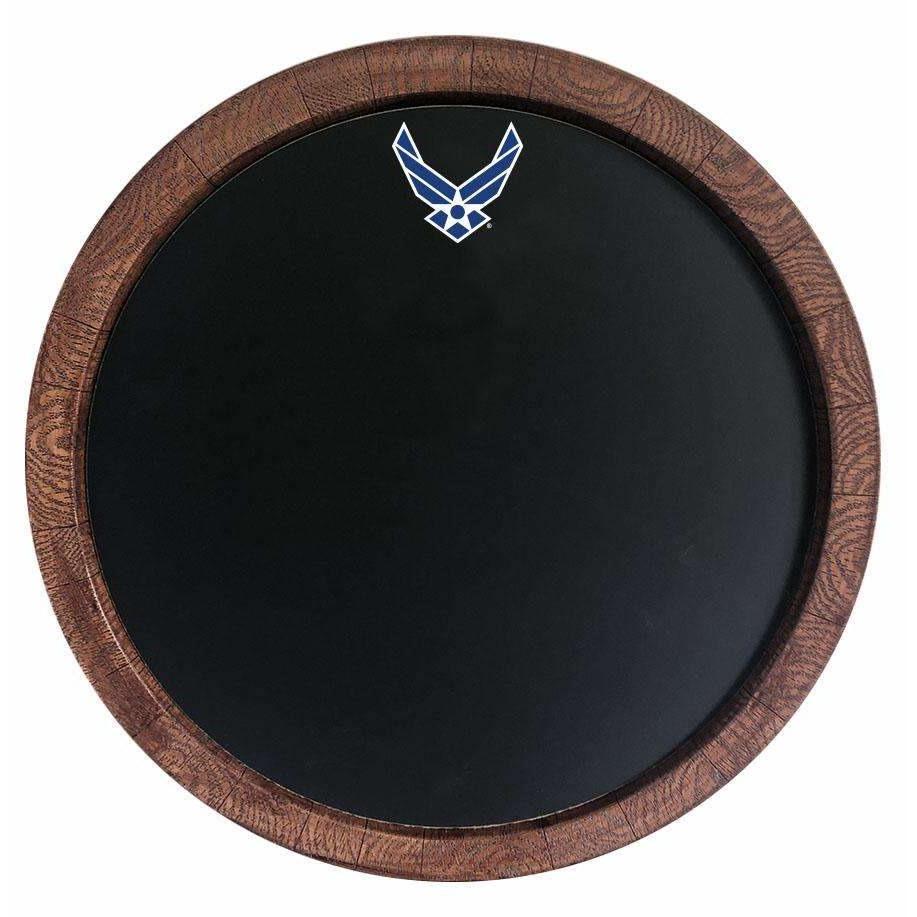 US Air Force: Chalkboard "Faux" Barrel Top Sign