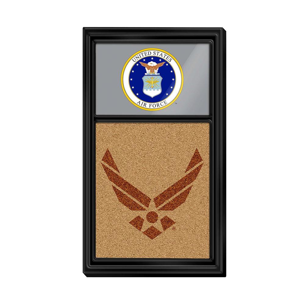 US Air Force: Dual Logo, Seal - Cork Note Board