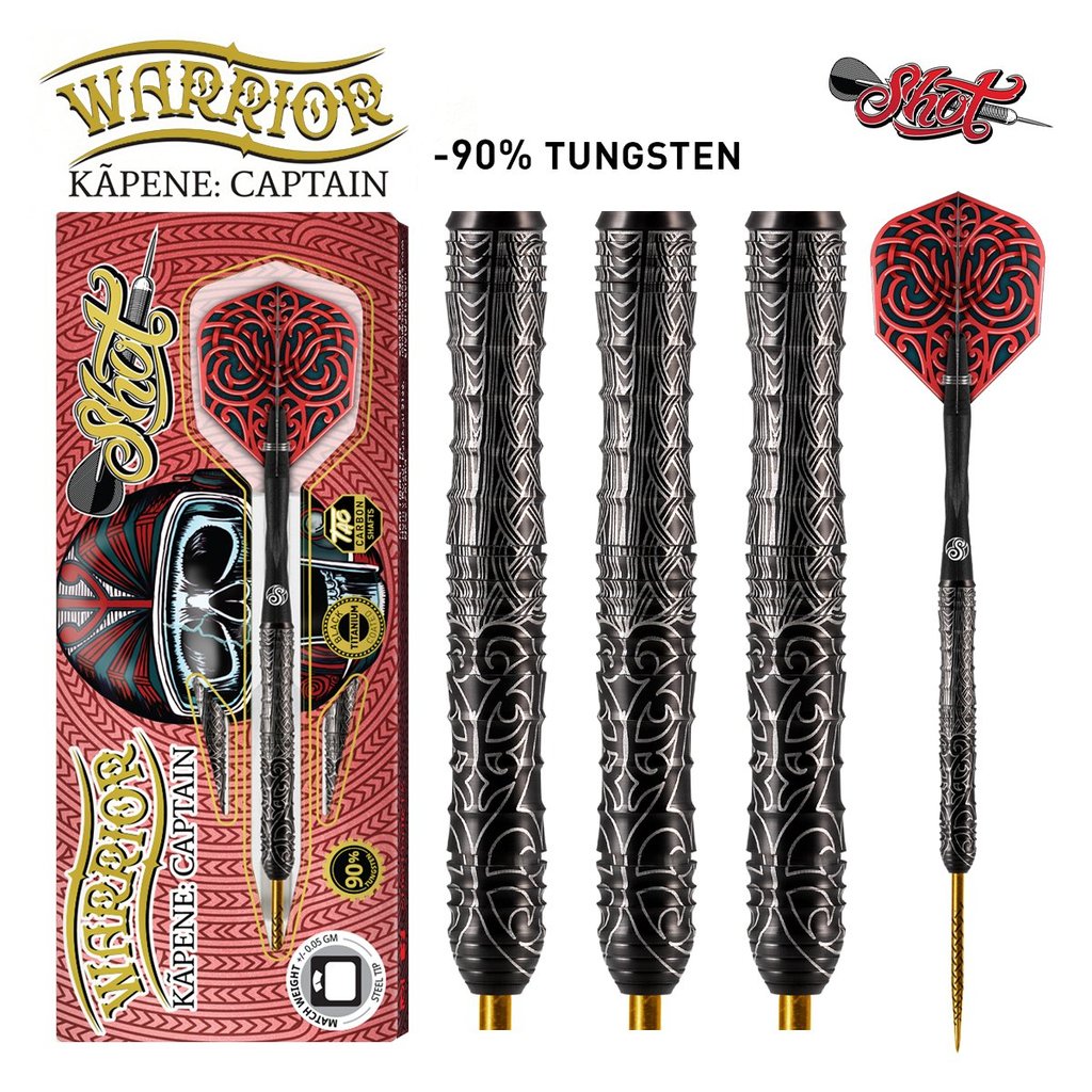 Warrior Kapene Steel Tip Dart SET-90% Tungsten