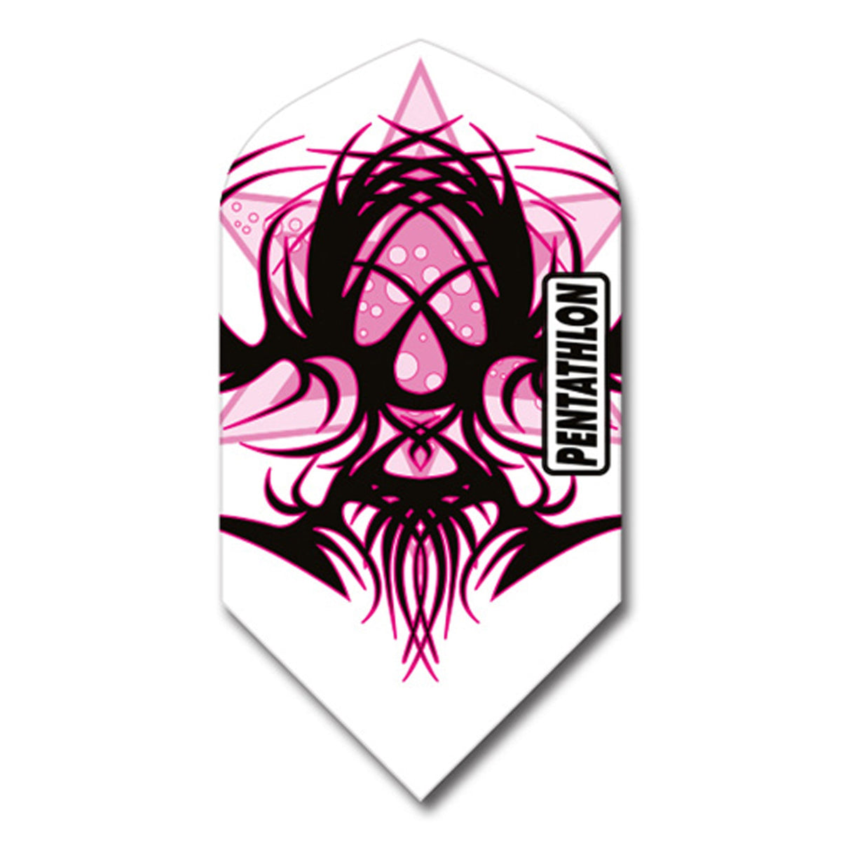 Pentathlon Flights - Pink/White/Black Design Slim