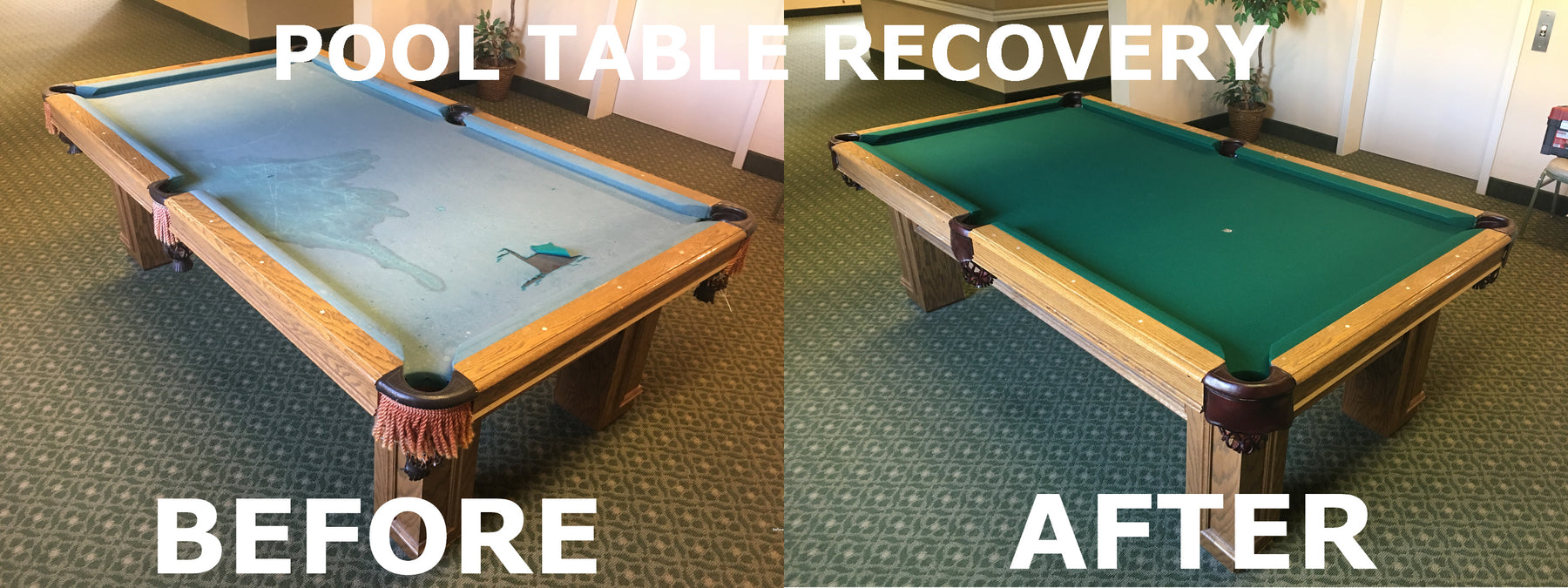 Recover Pool Table