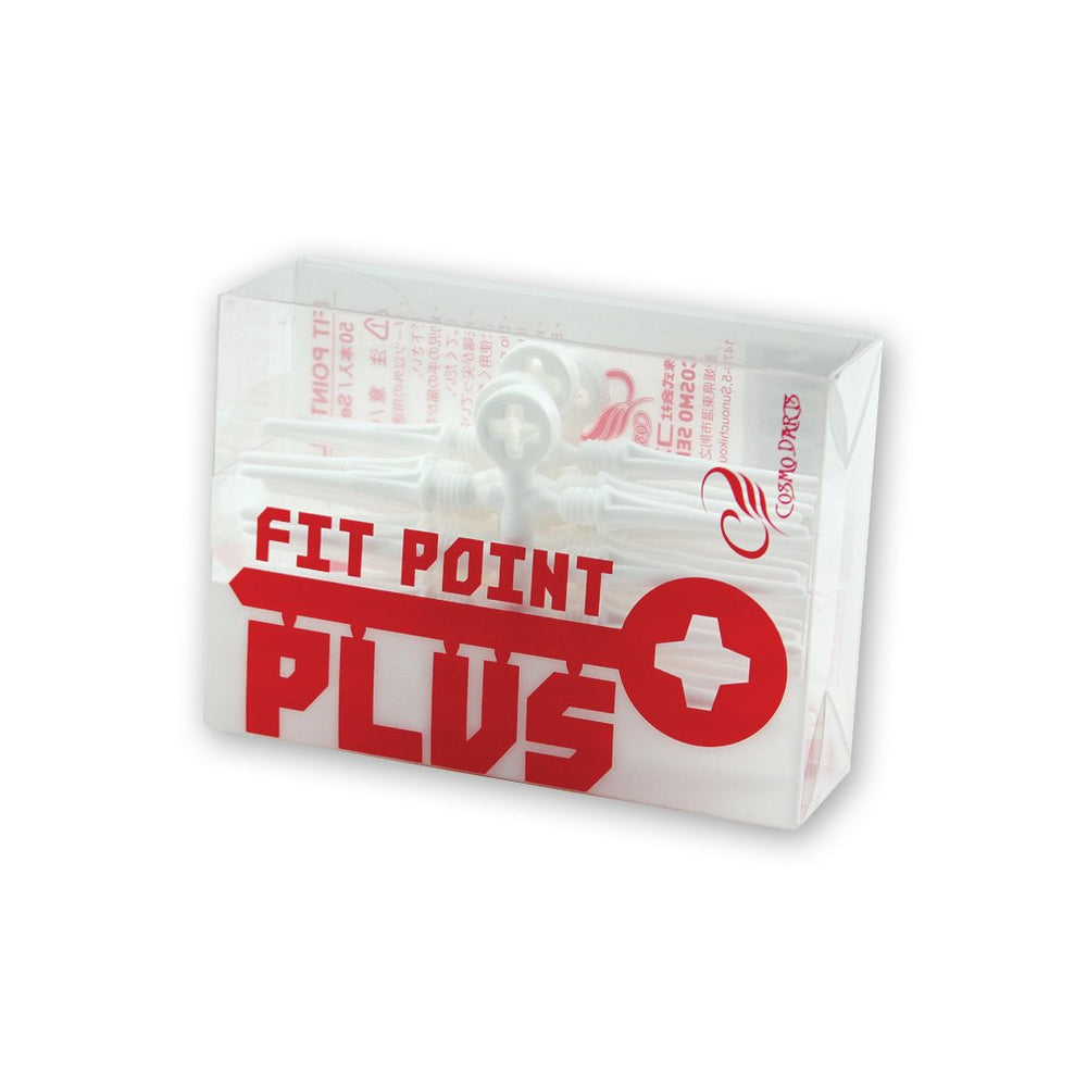 Cosmo Fit Point Plus Soft Tips 50 count White