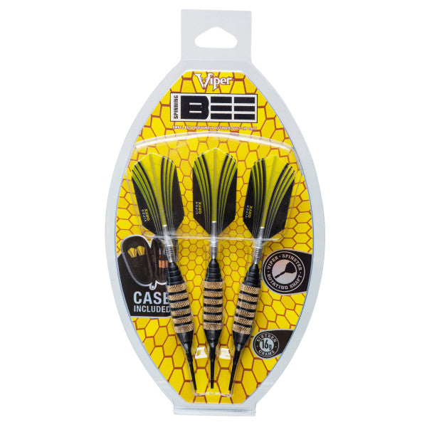 Viper Spinning Bee Black Soft Tip Darts 16 Grams - view 5