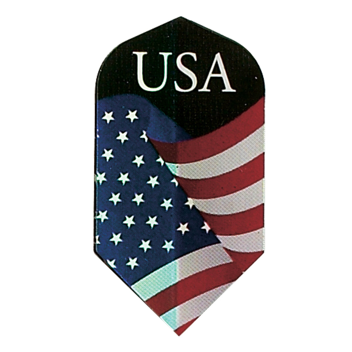 Viper V-75 Poly Royal Hard Flights Slim American Flag