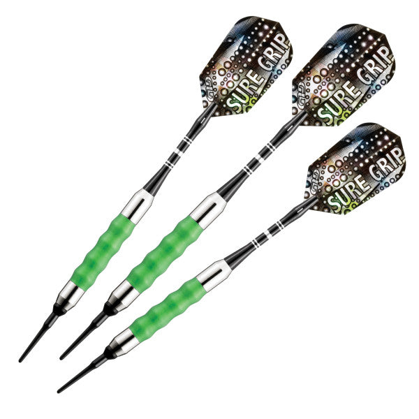 Viper Sure Grip Darts Green Soft Tip Darts - 18 grams