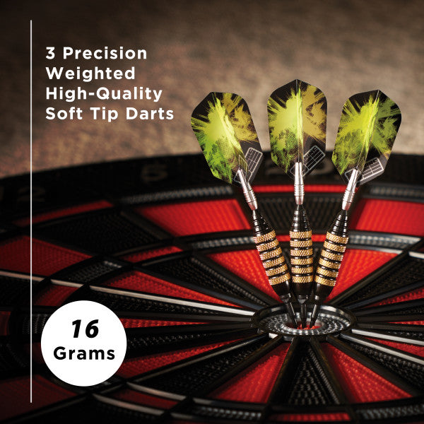 Viper Spinning Bee Black Soft Tip Darts 16 Grams - view 4