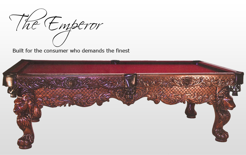 Golden West Billiards Emperor Pool Table