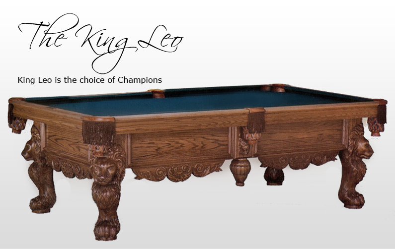 Golden West Billiards King Leo Pool Table