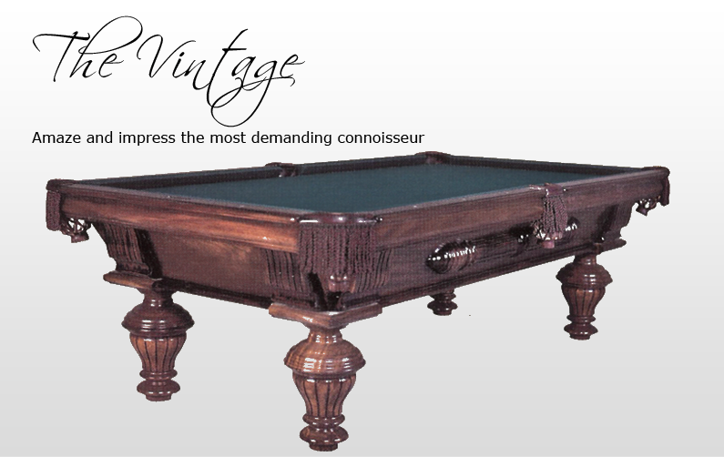 Golden West Billiards Vintage Pool Table