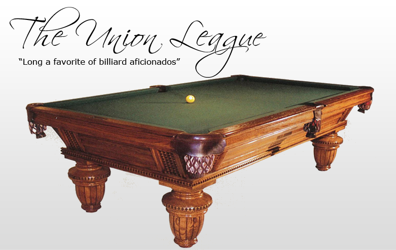 Golden West Billiards Union League Pool Table