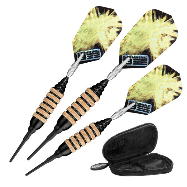 Viper Spinning Bee Black Soft Tip Darts 16 Grams